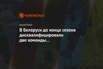 В Беларуси до конца сезона дисквалифицировали две команды за солидарность с Левченко