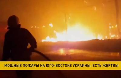 На юго-востоке Украины лесные пожары привели к детонации неразорвавшихся боеприпасов. Есть жертвы