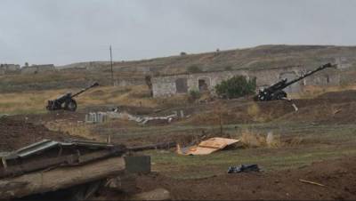 Азербайджан захватил армянские артиллерийские позиции с орудиями