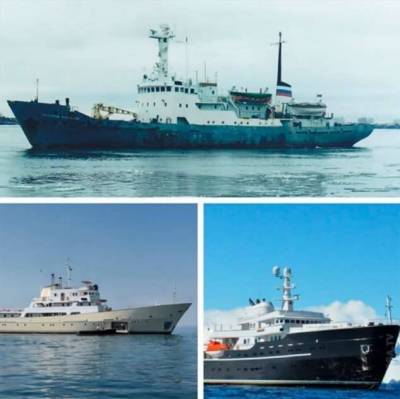 Яхты миллионеров из старых советских кораблей - skuke.net - Норвегия - Израиль - Болгария