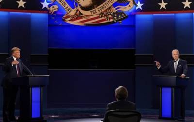 Дональд Трамп - Крис Уоллес - Джо Байден - Байден: Во время дебатов Трамп перебил нас 158 раз - news.bigmir.net - США