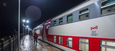 Двухэтажный поезд "Мурманск – Санкт-Петербург" начнет курсировать через Петрозаводск с октября