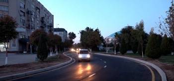 В Ташкенте восстановили участок дороги возле Цирка. Сейчас здесь снова открыли движение авто