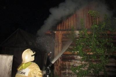 В Ивановской области в очередной раз сгорела баня