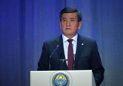 Президент Киргизии заявил о попытке незаконного захвата власти