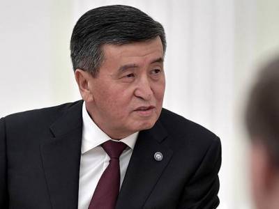 Президент Киргизии заявил о попытке захвата власти
