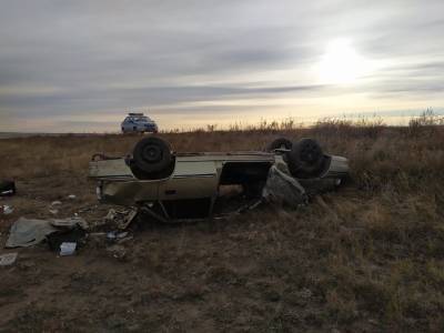 На Южном Урале водитель погиб в перевернувшемся автомобиле