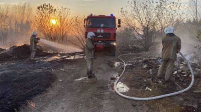 Пожары в Луганской области: где тушат огонь