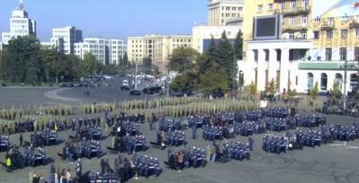 В Харькове состоялась церемония прощания с погибшими курсантами и офицерами в авиакатастрофе АН-26
