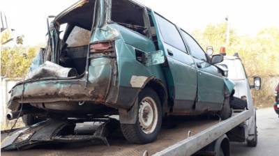 В Сараевском районе пассажиры перевернувшейся «одиннадцатой» скрылись с места аварии