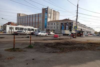 Водители в Иванове недовольны, как реконструируют площадь Победы