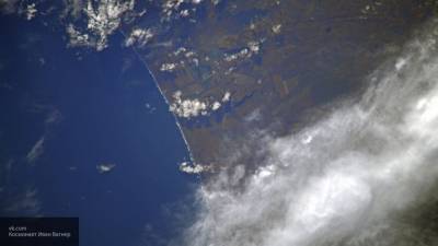Петербургский космонавт сделал фото Камчатки с борта МКС