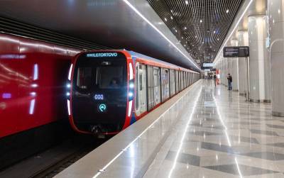 Собянин дал старт эксплуатации поездов нового поколения "Москва-2020"