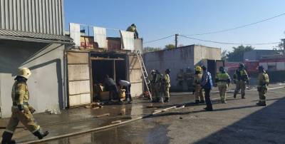Пожар в Аксайском районе: уже ликвидировано открытое горение