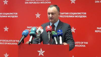 Соцопрос в Молдавии: в лидерах Додон и партия социалистов