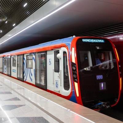 Поезд нового поколения "Москва-2020" появился в столичной подземке