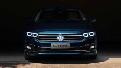 Volkswagen обновил в Китае флагманский седан Phideon