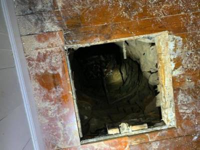 Американец обнаружил под домом 9-тиметровый тоннель и чуть не погиб