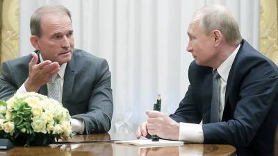 Путин провел встречу с Медведчуком