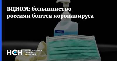 ВЦИОМ: большинство россиян боится коронавируса