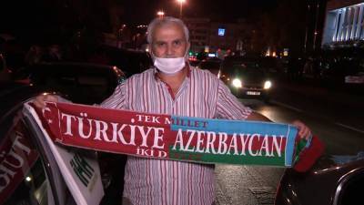 Автопробег в поддержку Азербайджана прошел в Турции.