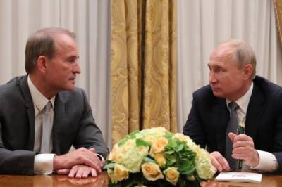 Путин и Медведчук обсудили возможность восстановлению украинско-российских отношений и возможность отмены санкций для украинских производителей