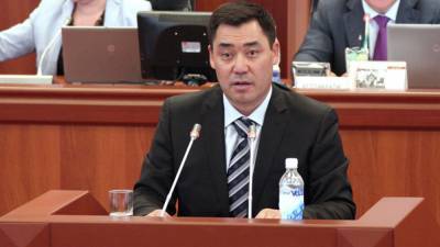 Садыр Жапаров стал новым премьером Киргизии