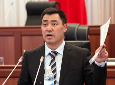 Парламент Киргизии одобрил Садыра Жапарова на должность премьер-министра