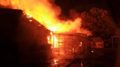Пожар в ресторане в Пензе локализовали