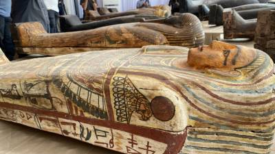 В Египте нашли 59 древних саркофагов с мумиями