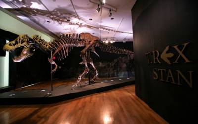 На аукционе продали скелет тиранозавра за рекордную сумму