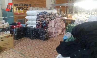 МВД и ФСБ выявили в Артемовском нелегальный швейный цех