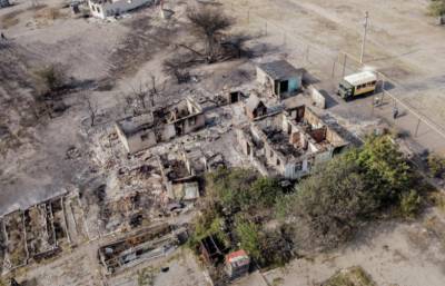 Масштабные пожары на Луганщине: полиция установила 4 вероятных источника возгорания