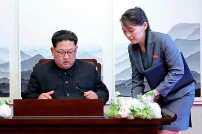 Южная Корея тайно подготовила сестру Ким Чен Ына к переговорам с США