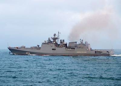 Российский фрегат «Адмирал Григорович» применил «Калибры» в Черном море