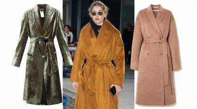 Где купить пальто-халат — вечно актуальный фасон, который подходит всем