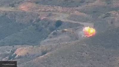 Армия обороны Карабаха уничтожила базу горючих материалов Азербайджана