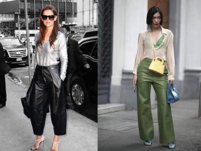 Оверсайз брюки стали одним из самых главных трендов сезона: стильные варианты