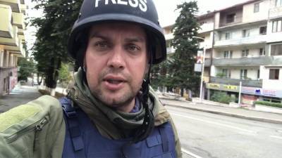 Корреспонденты «Известий» попали под обстрел в Нагорном Карабахе