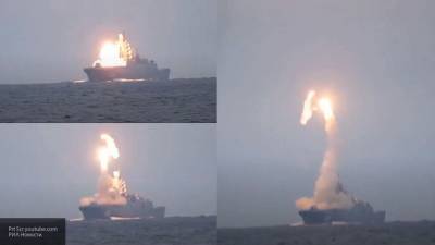 Обнародовано видео запуска гиперзвуковой крылатой ракеты "Циркон"