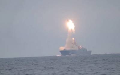 Опубликовано видео пуска ракеты Циркон с корабля