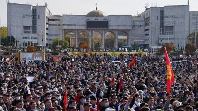 Последние новости о митинге в Бишкеке в октябре 2020 года