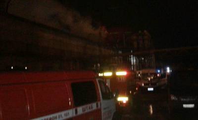 На Сыктывкарском фанерном заводе произошел пожар