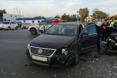 В ДТП на Московском шоссе в Рязани пострадали два человека