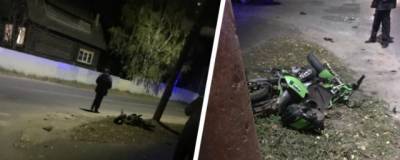 В Нижегородской области за рулем мотоцикла погиб 12-летний мальчик