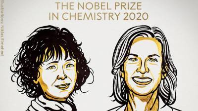 Нобелевскую премию по химии вручили за открытие генетических «ножниц»