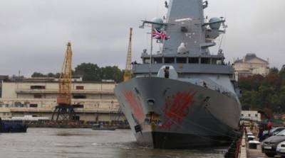 В одесский порт прибыл эсминец военно-морских сил Великобритании