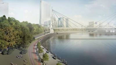 Готов проект пешеходной набережной у Шелепихинского моста