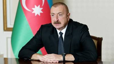 Алиев заявил об ударах только по военным объектам в Карабахе
