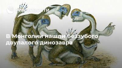 В Монголии нашли беззубого двупалого динозавра